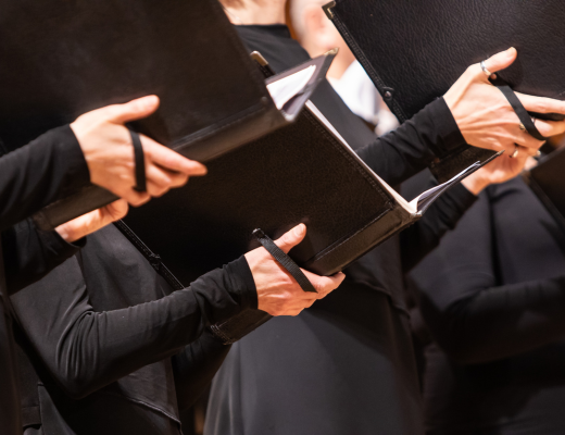 Choral Music Stock Photo